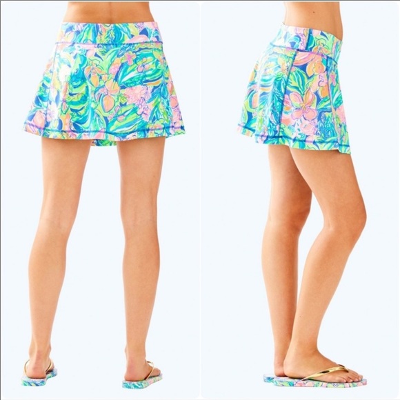 Lilly Pulitzer MEDIUM Luxletic skort NEW - Picture 9 of 11